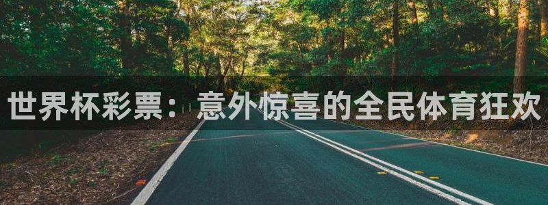 2026世界杯赛程时间表最新:世界杯彩票:意外惊喜的全民体育狂欢